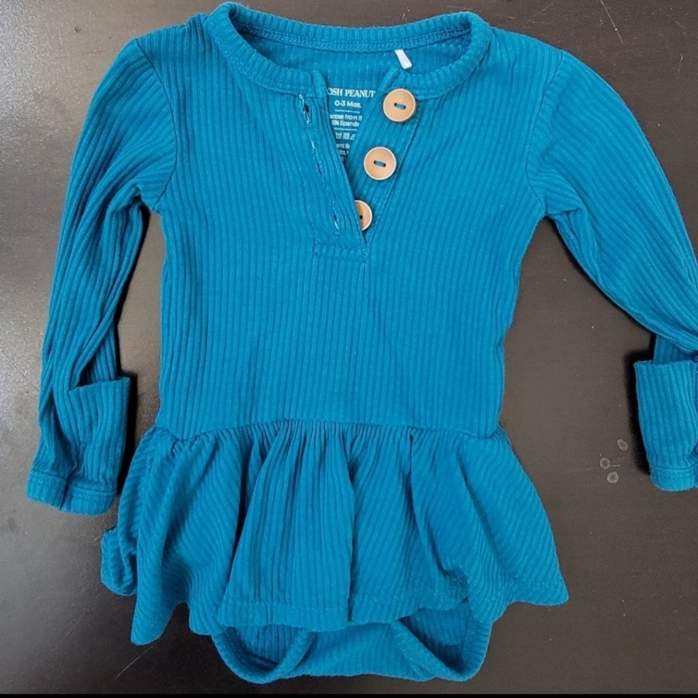 Posh Peanut Cerulean 0-3m Twirl